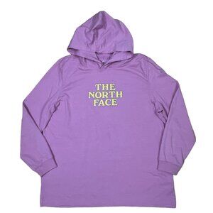The North Face Women's Summer Feels Hoodie Sunset Mauve Heather Size XL